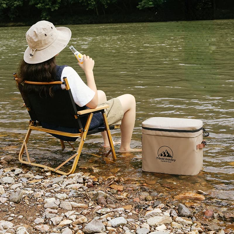 Cooler Insulated Bag Leak Proof,Portable Ice Chest Box for Camping Picnic Beverage Beer Lunch