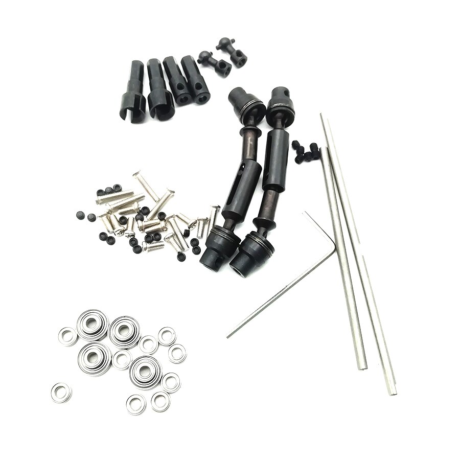 OP Kit de piezas de repuesto de Metal para coche RC 1/16 WPL B14 B24 B26 C14 C24