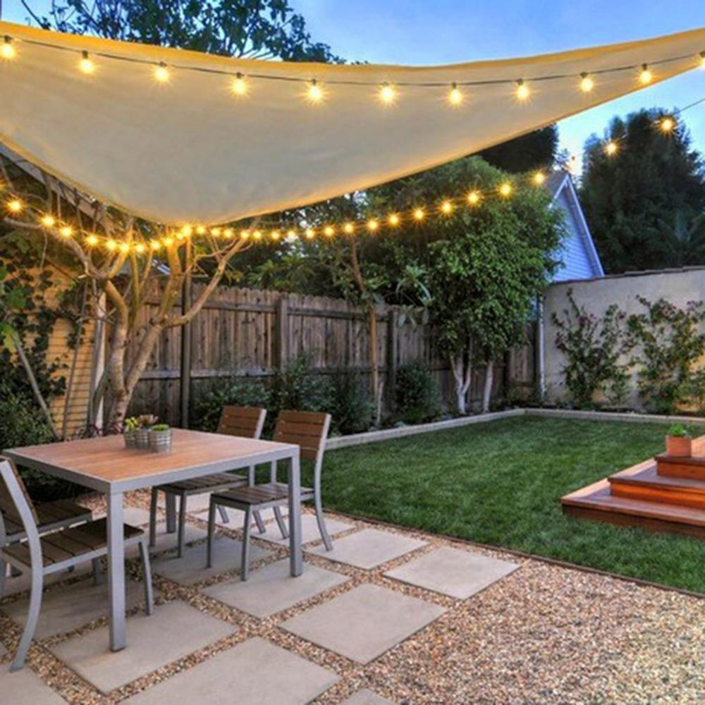 Waterproof Sun Shelter Sunshade Protection Outdoor Canopy Garden Patio Pool Shade Sail Awning Camping Shade Cloth Large