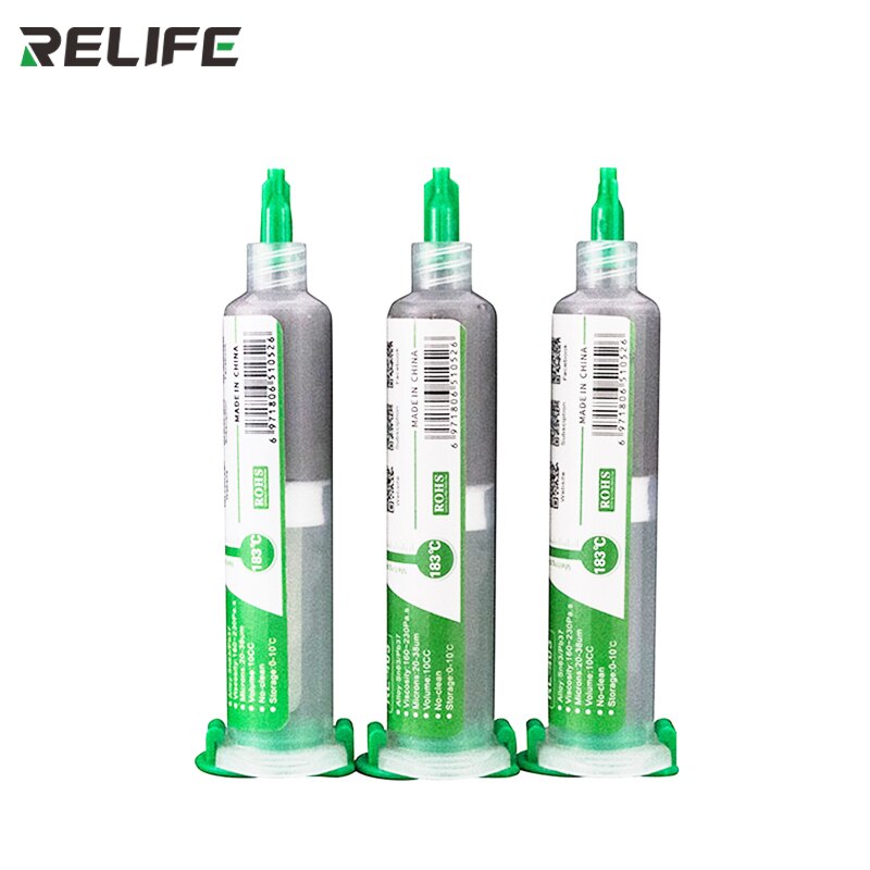 RELIFE RL-403 10CC Solder Paste Flux No-clean Soldering Paste Solder Tin For Soldering Iron