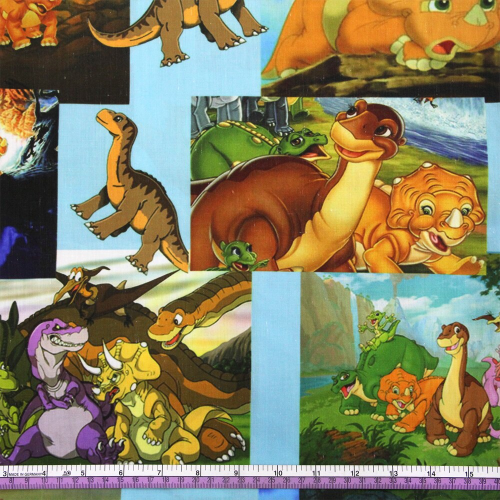 50*145cm Animal Polyester coton tissu impression nœud-noeud Quliting Patchwork pour tissu faisant marionnette vêtement tissu matériel, 1Yc421: 1051284001