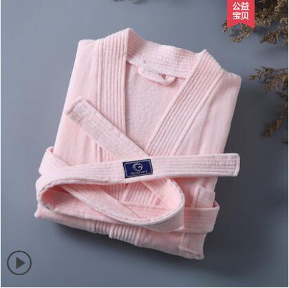 Hotel bademantel Männer und Frauen Baumwolle bademantel Frühling Fünf-sterne hotel bademantel: 4 / XL