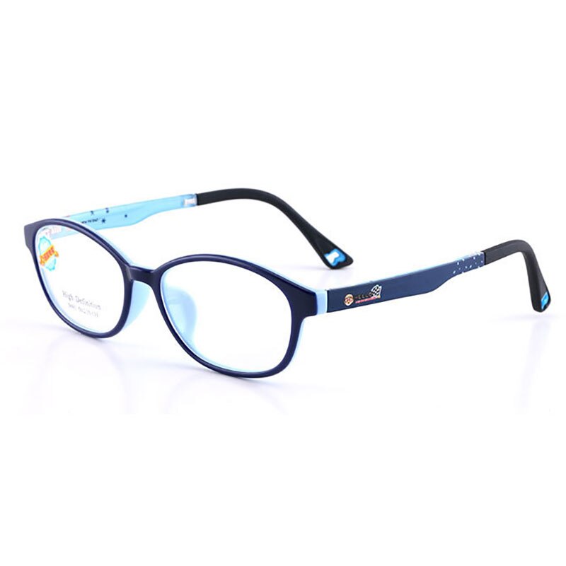 5691 Child Glasses Frame for Boys and Girls Kids Eyeglasses Frame Flexible Eyewear for Protection and Vision Correction: Blue