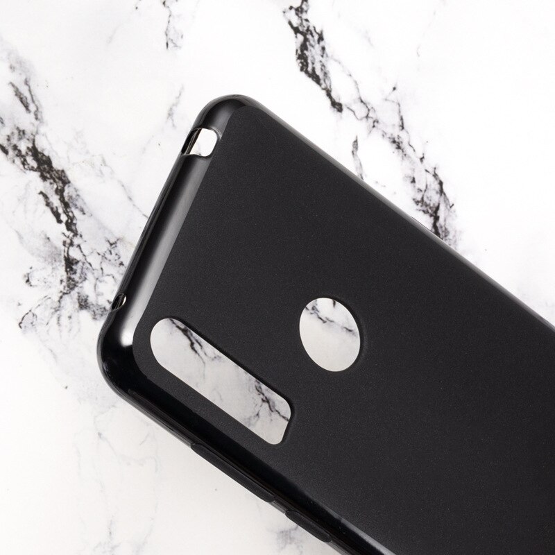 Svart deksel til alcatel 1s telefondeksel silikon myk tpu beskyttelse bakdeksel til alcatel 1v 3l deksler funda capa
