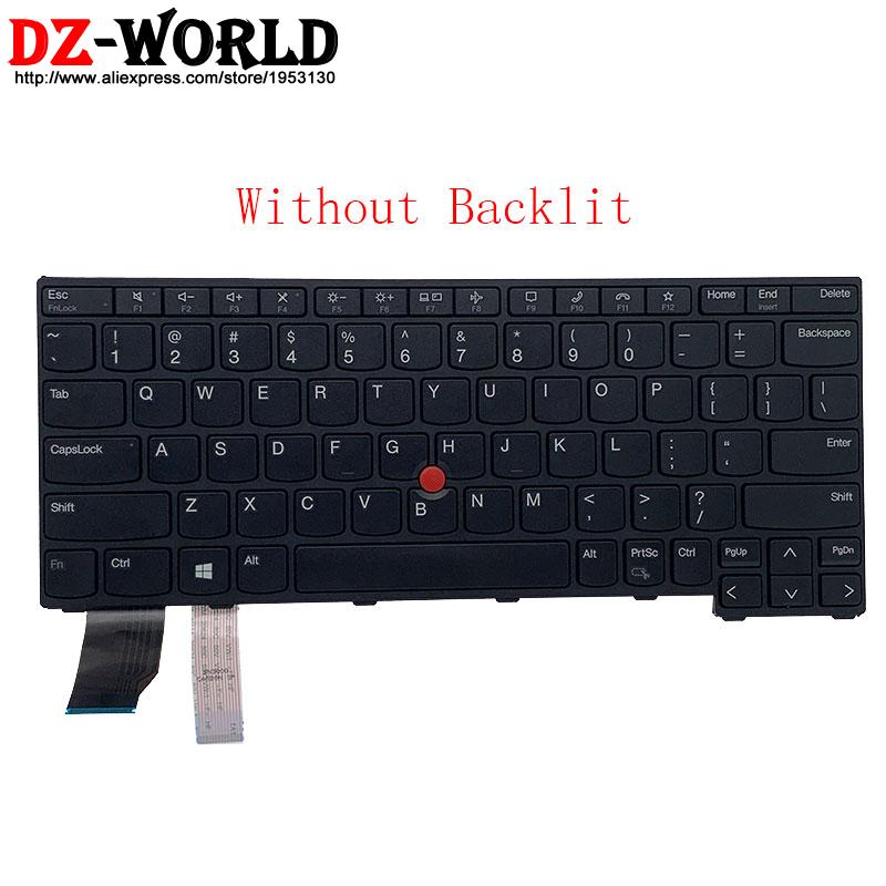 Original US English Backlit Keyboard for Lenovo Thinkpad X13 Gen2 Laptop Teclado 5N21A21808 5N21A21882 5N21A21734 5N21A21845: Without Backlit