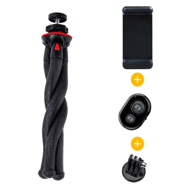 Fotopro fleksibelt stativ til telefon med bluetooth vandtæt kamerastativ til gopro rejsestativ til smartphone vkontakte video: Ufo 2