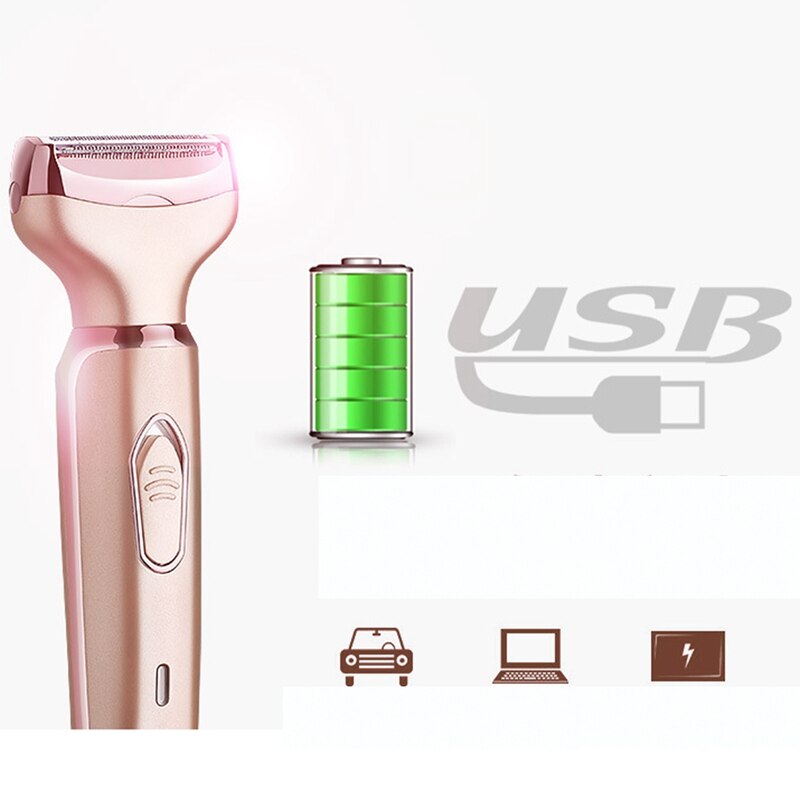 Epilator Pubic Hair Removal Shaver Female Underarm Armpit Razor Trimmer Depilation Machine Women's