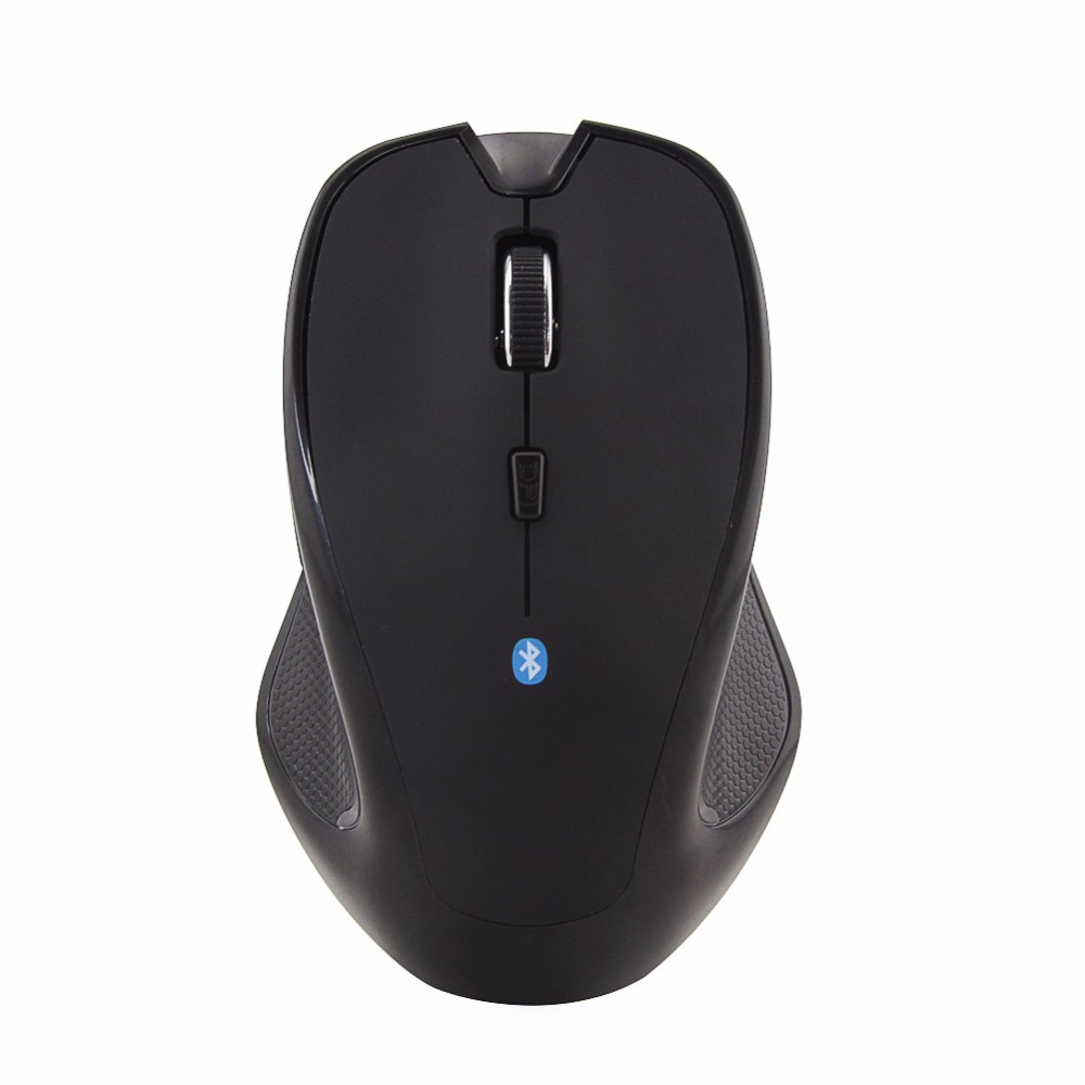 Wireless BT Mouse 1600 DPI 6 buttons ergonomic for imac pro macbook laptop computer optical mice honor magicbook: Default Title