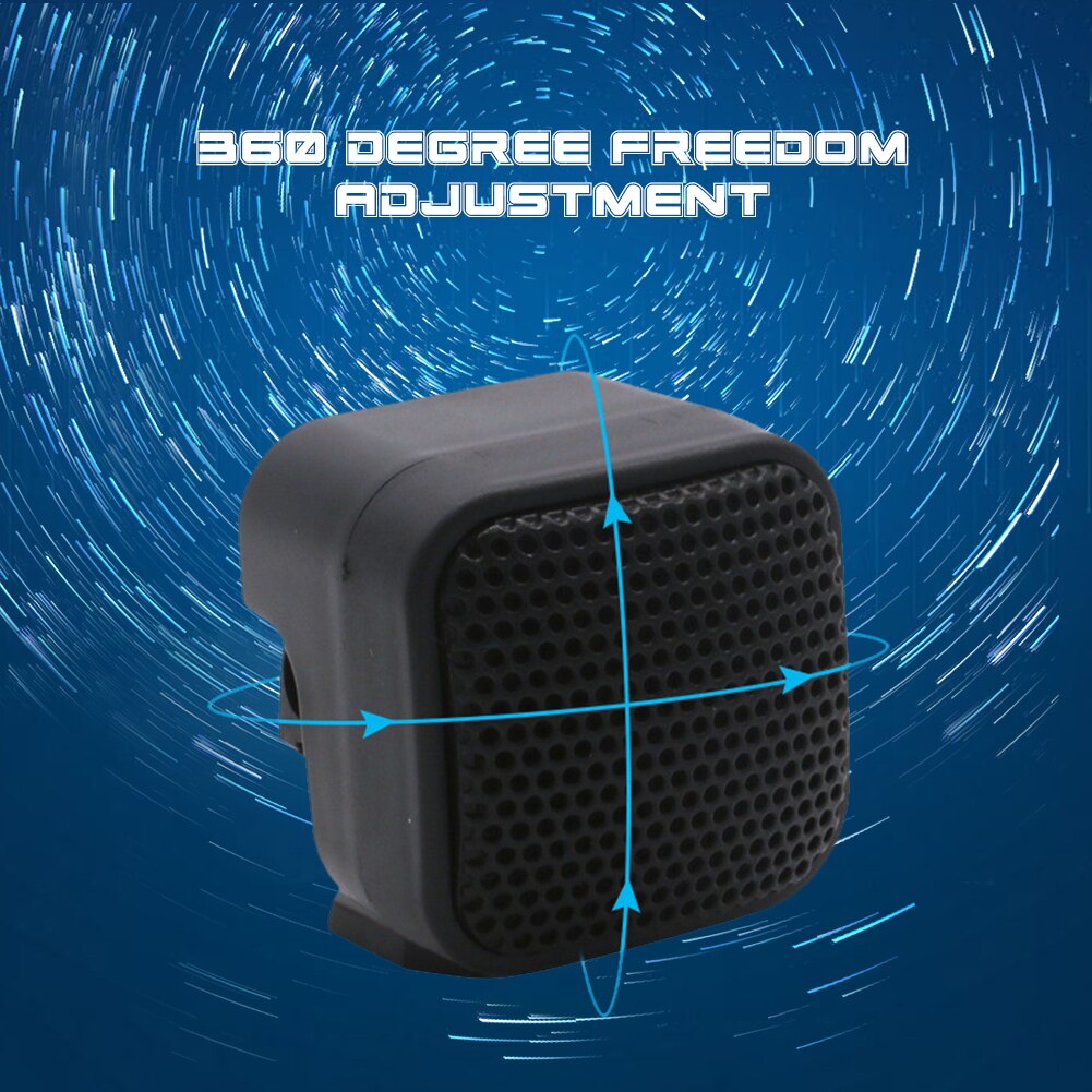 2Pcs 500W Car Mini Tweeter Speakers Horn Audio Music Stereo Audio Loudspeaker Audio System