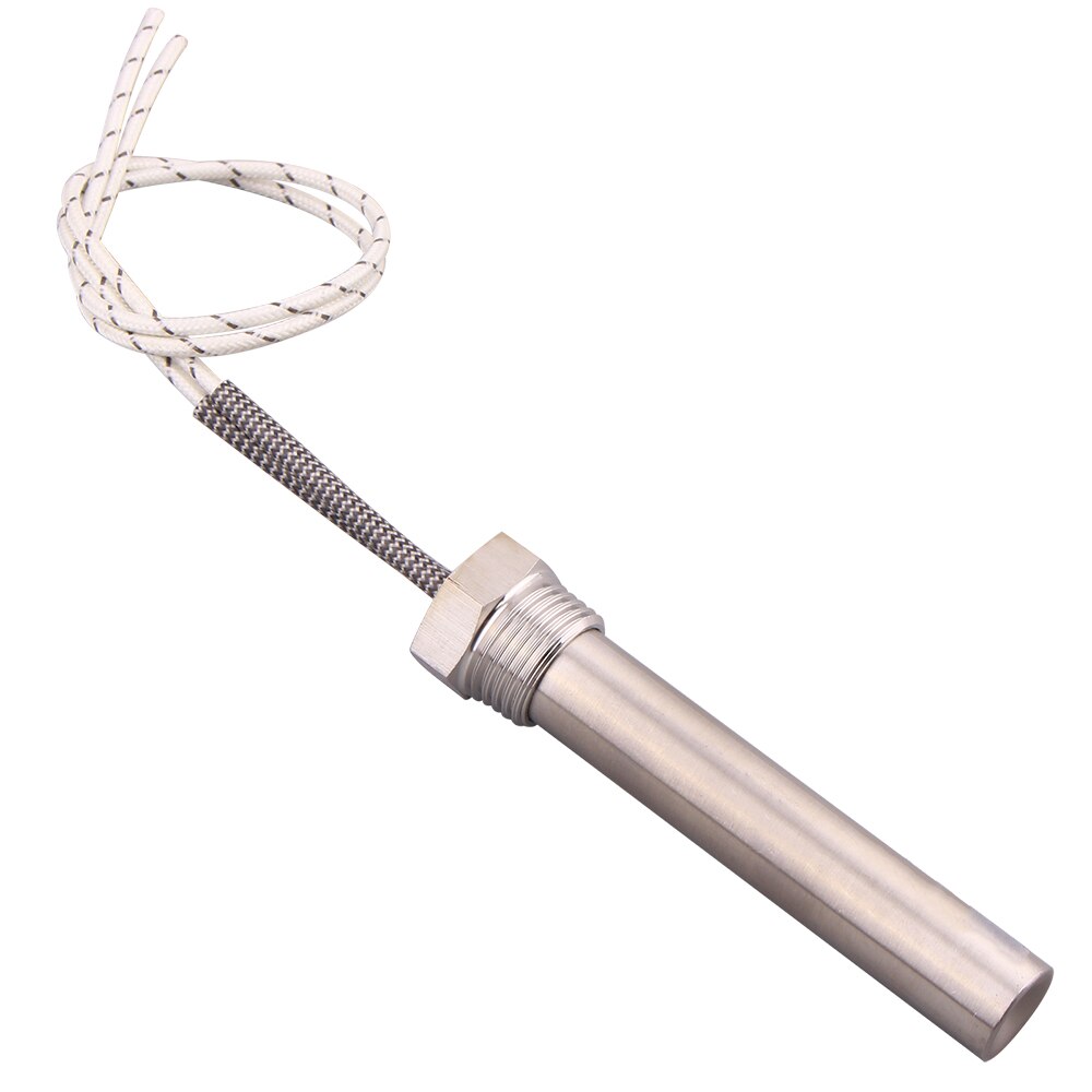 Grzałka patronowa zanurzeniowa cylindryczna grzałka grzewcza grzałka zapasowa 1/2 &quot;gwint 220V 0,3kw 0,5kw 1KW 1,5kw 2KW