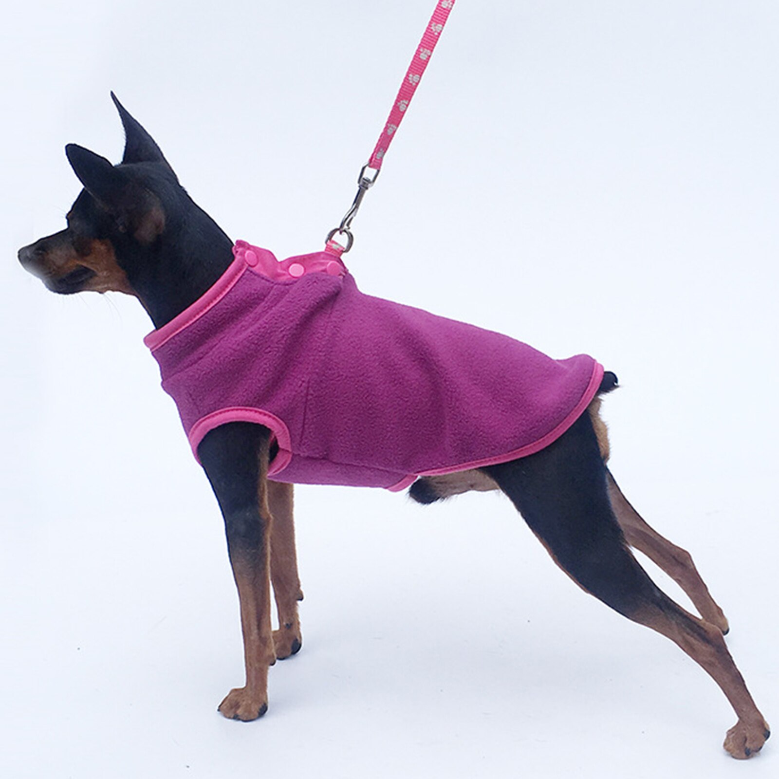 Pet Dog Vest Jacket Autumn Winter Warm Fleece Dog Coat Clothes For Small Medium Large Dogs Chihuahua French Bulldog Pug Clothing