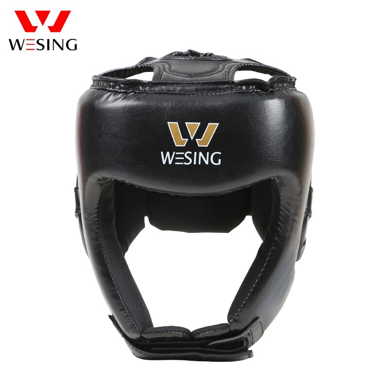 Wesing Boxing Helmet Sanda Training Head Guard Boxing Muay Headgear Thai Kickboxing Head Protector