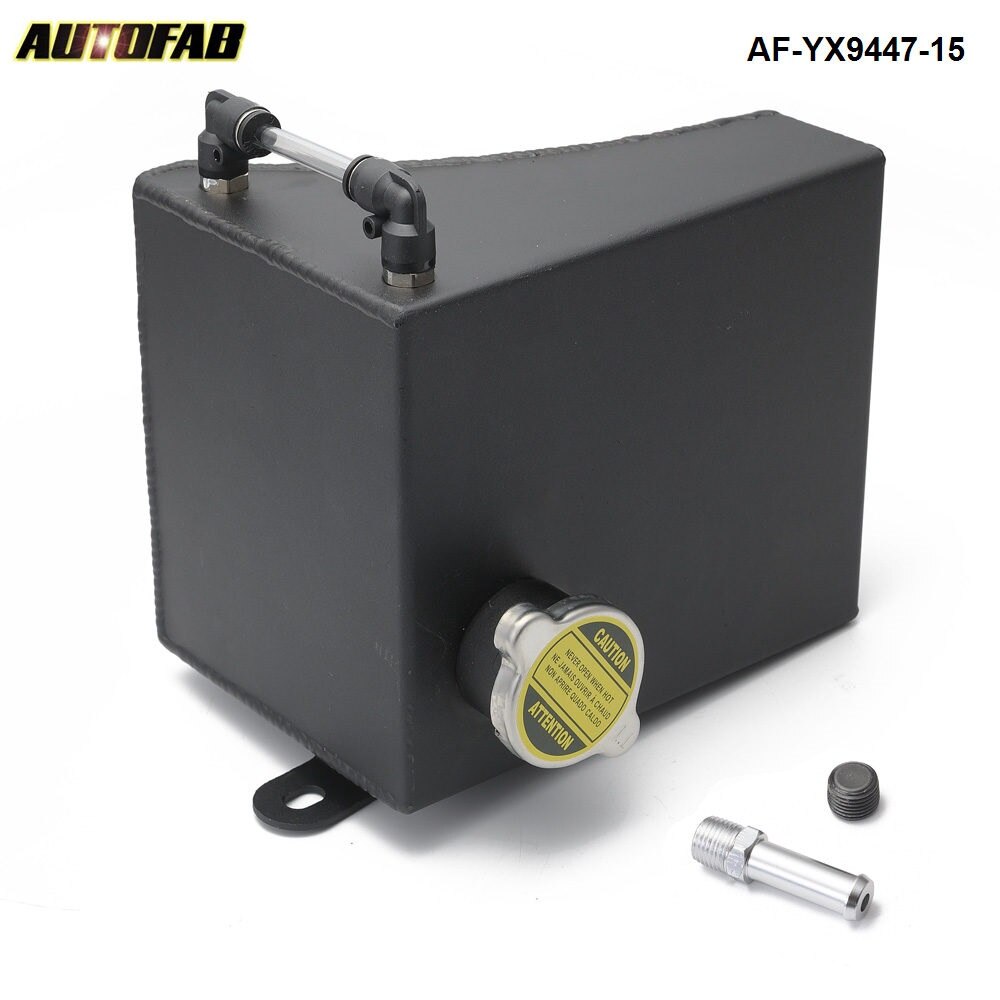 Aluminium Radiator Koelvloeistof Reservoir Kit Overloop Tank Kan Voor Nissan 240SX S13 AF-YX9447-15