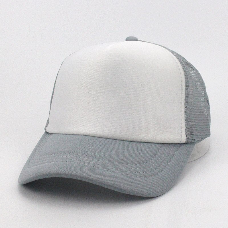 Casquette Hip Hop couleur unie respirante | Casquettes de Baseball, casquettes d'été, Casquette de camionneur femmes et hommes, Casquette Gorras,: Gray