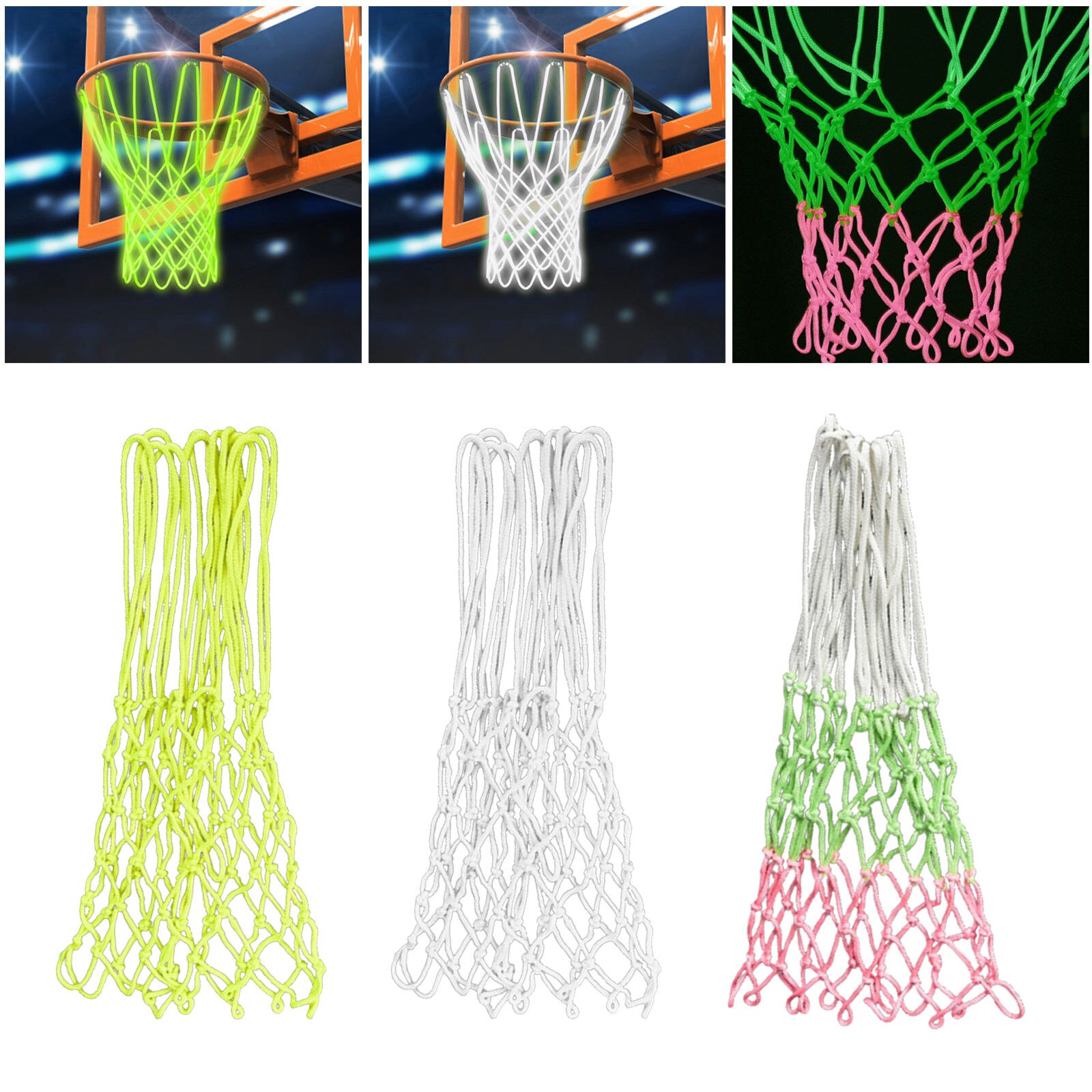 Basketball hoop net 20 & #39 ;& #39 ; 50cm standard outdoor indoor 12- loop mesh target