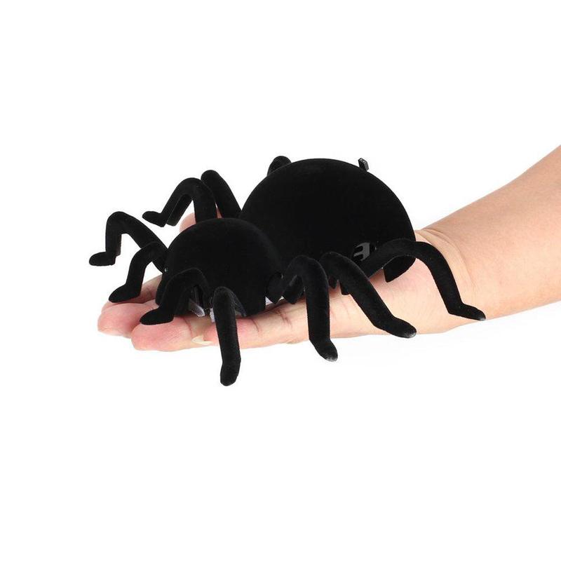 Escalade araignée télécommande jouets infrarouge RC tarantule tour enfant araignée amusant effrayant Simulation blague Halloween effrayant O8E2