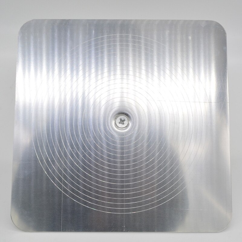 Soporte para tablero de mortero de llana de aluminio, herramienta de enlucido con mango