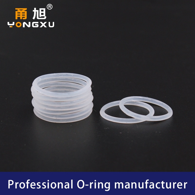 Weiß Silizium O-Ring Silikon CS 3,1mm Dicke OD105/110/120/130/135/140/150/170*3,1mm O Ring Dichtung Gummi Dichtung Ringe Unterlegscheibe