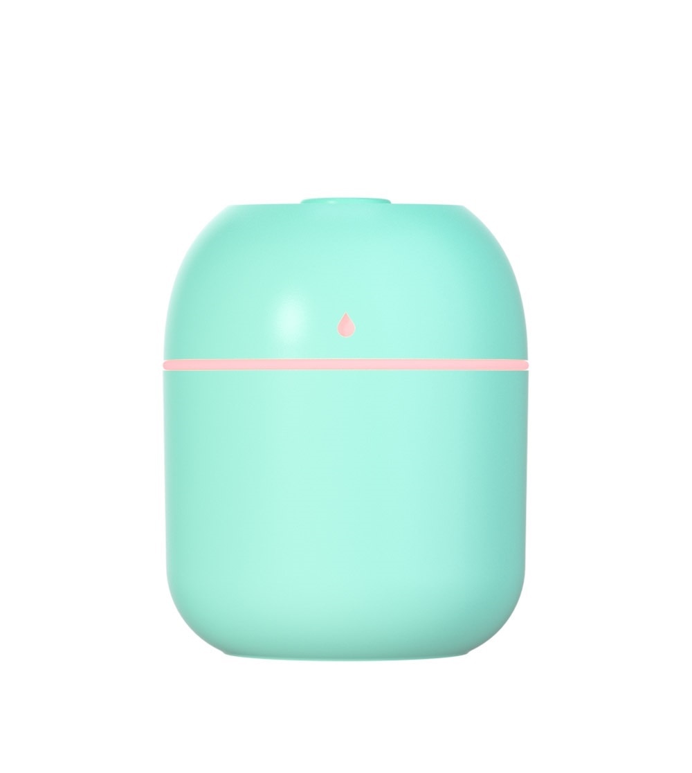 Humidificateur d'air électrique ultrasonique USB, diffuseur d'arôme, Grain de bois, huile essentielle, aromathérapie, machine à brume fraîche: 220ML Green