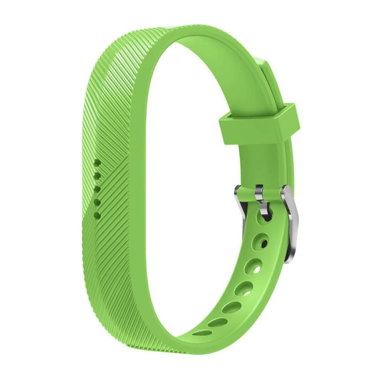 Siliconen Metalen Gesp Polsen Band Armband Voor Fitbit Flex 2 Mode Horloge Sport Smart Band Vervangen Polsband Voor Fitbit Flex 2: green