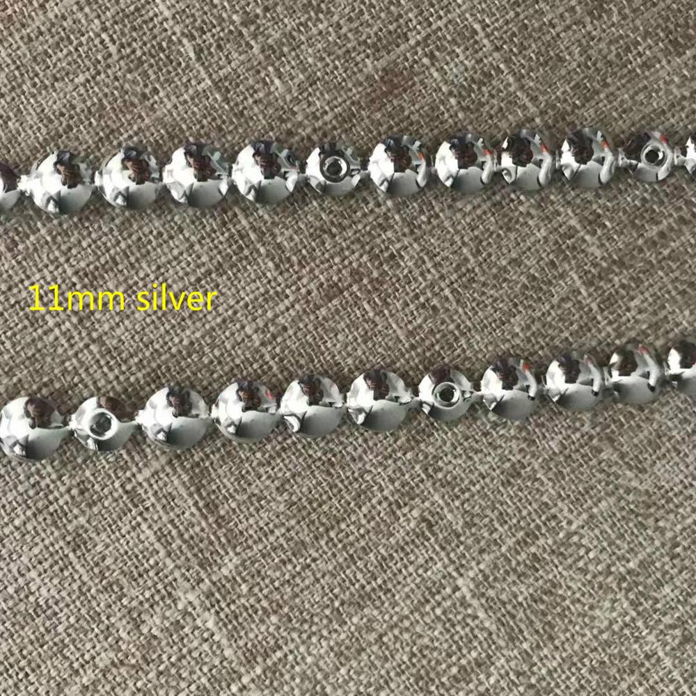 Silber Bronze- Heftzwecke Streifen 9.5/11MM Nagel Bänder Möbel Bett Hause Dekorative Polster Reißnägel NäGel Streifen Für Holz arbeit Dekor: 11mm Silber- 5M