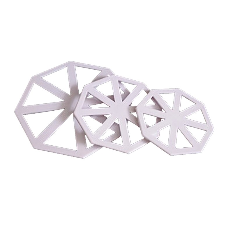 Cortador de pasteles con forma de bandera triangular, molde para galletas, Fondant, Chocolates, herramientas de decoración de sellos, pastelería para hornear de cocina, 3 unids/set por juego