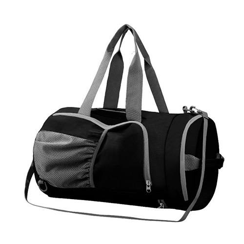 Diving Bag Water-proof One-shoulder Bathing Suit And Sports Equipment Fitness Kit For Men And Women In Wet-dry Separation: Black