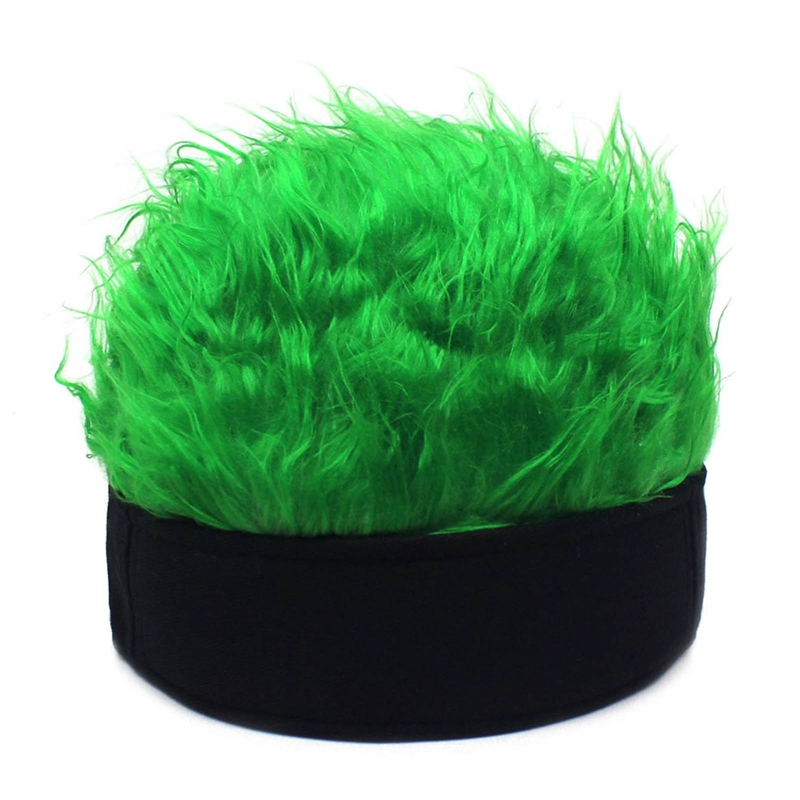 Gorra de béisbol con pelos con púas, peluca, sombrero de béisbol con pelucas con púas, sombrilla concisa informal para hombres y mujeres, visera ajustable, 2022: Morado oscuro