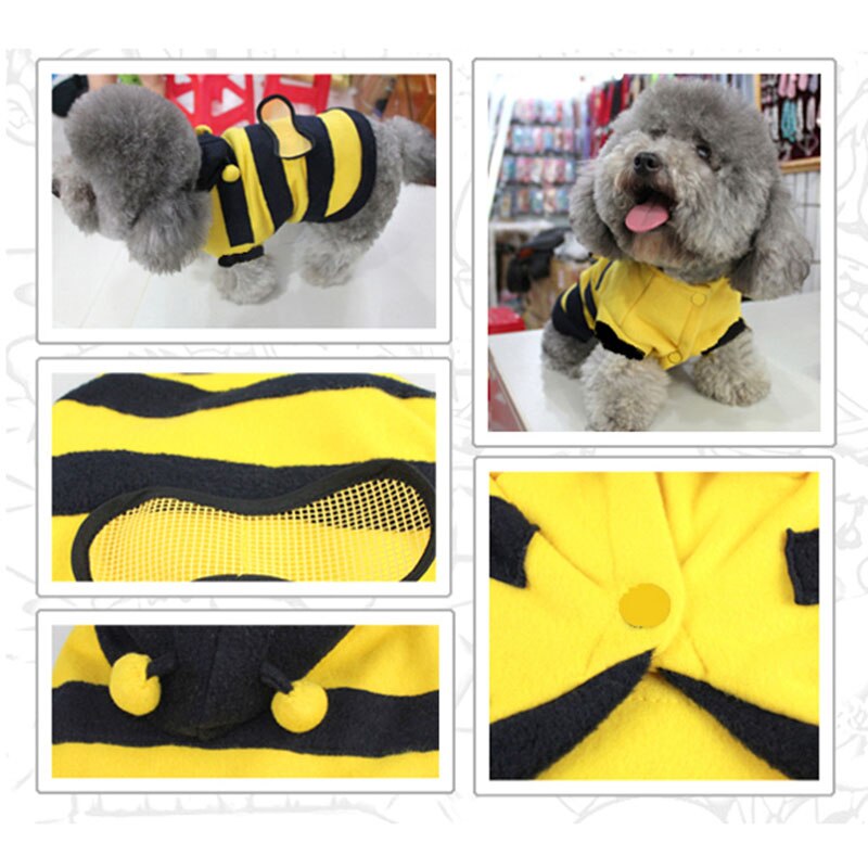 Kat hond kleding schattig hommel verkleedkostuum kleding jas kleding huisdierbenodigdheden di 88