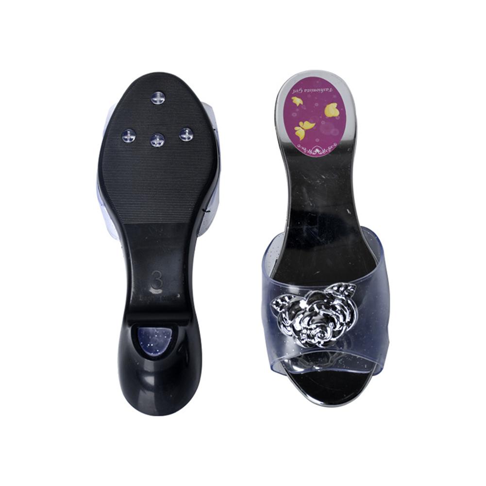 2 Stks/set Kinderen Prinses Jurk Up Simulatie Boutique Prinses Schoenen Hoofddeksels Sieraden Set Kinderen Speelgoed