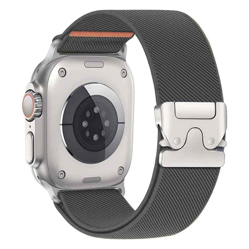 Bracelets de Parachute pour Apple watch 10 bandes 46mm 42mm 45mm Ultra 2 49mm 44mm 41mm bracelet en nylon correa iWatch série 9 8 SE 5 6 7