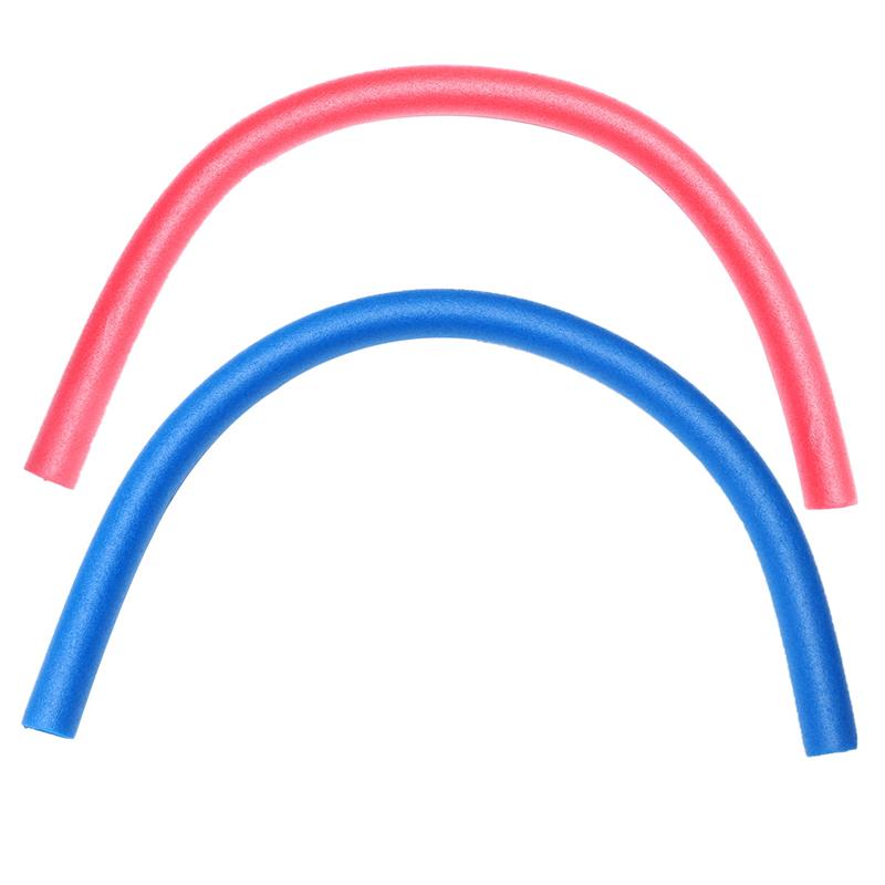 2Pcs Flexible Swimming Aid Froth Noodles Swim Pool Noodle Water Float Stick: D