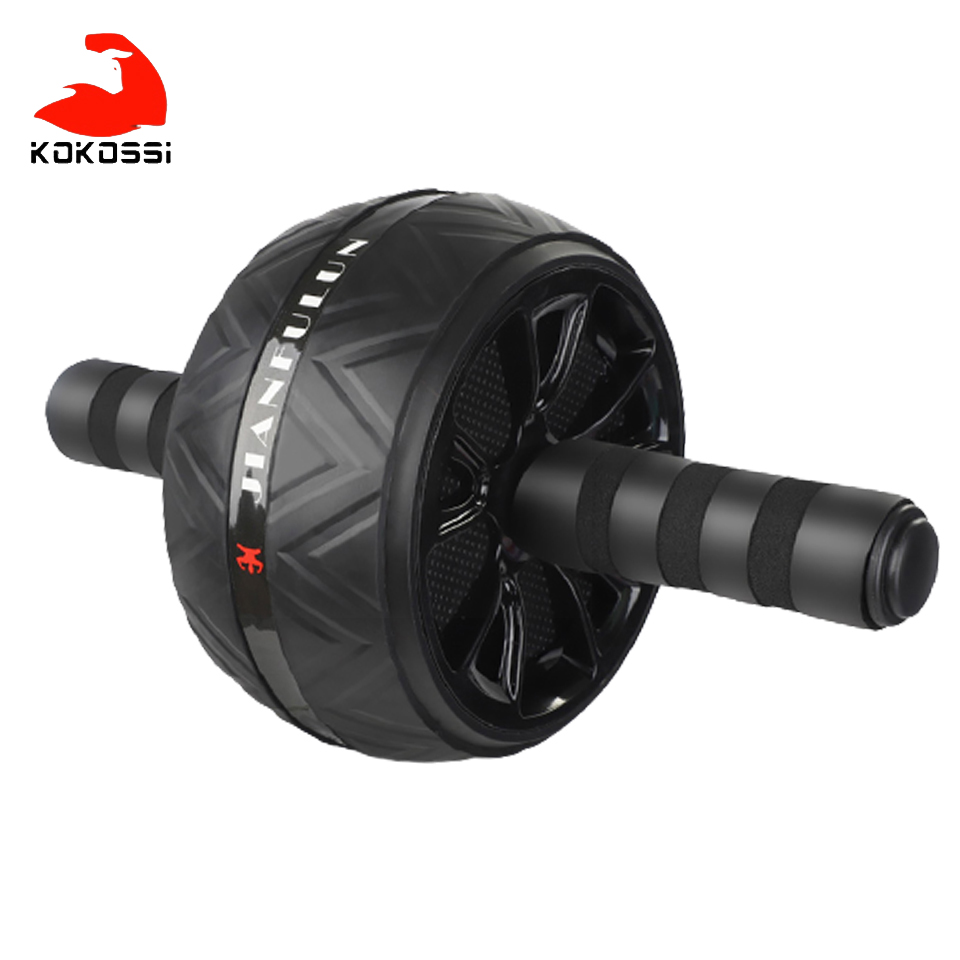 KoKossi-Rodillo Abdominal con alfombrilla, equipo de entrenamiento en casa, gimnasio, boxeo, abdominales, entrenador de ejercicio, herramienta delgada Unisex: 05