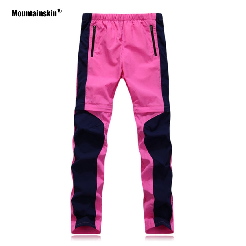 Mountainskin Vrouwen Zomer Quick Dry Verwijderbare Broek Sport Outdoor Ultra Licht Ademend Camping Trekking Vissen Broek VB087