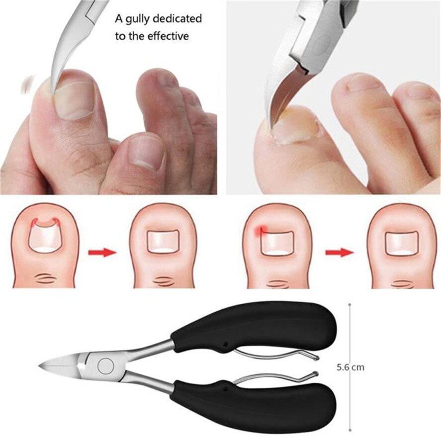 Toe Nail Clippers Ingrown Toenail Podiatry Correction Nippers Cuticle Cutters Cut Paronychia Pedicure Manicure Foot Care Tool