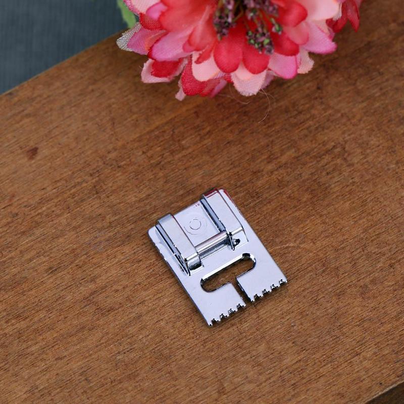 Metal Sewing Machine Presser Foot with 3 Sizes Double Twin Needles Pin For Brother Singer Janome Sewing Machine