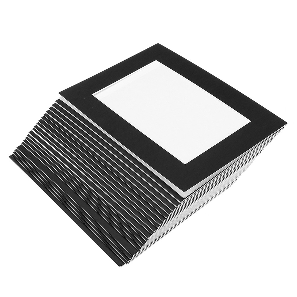 9/11/21Pcs 6 Inch Photo Frame Set DIY Combination Paper Picture Photo Frame Wall Sticker Home Decoration Staircase Living Room