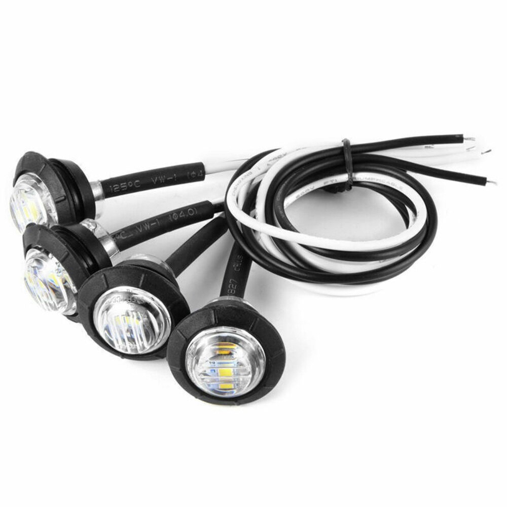 12V Knipperlichten Led Lamp Wit Ingebouwde Vervangende Onderdelen Set Auto