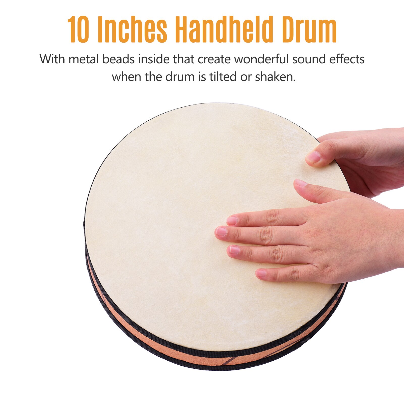 Ocean Drum Houten Handheld Sea Wave Drum Percussie Instrument Gentle Sea Sound Musical Learning