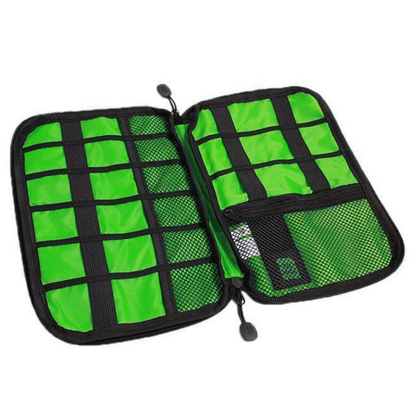 Sac de rangement, sac de rangement numérique pour écouteurs portables, stylo à fil carte mémoire accessoires Flash de données USB câble étui de voyage