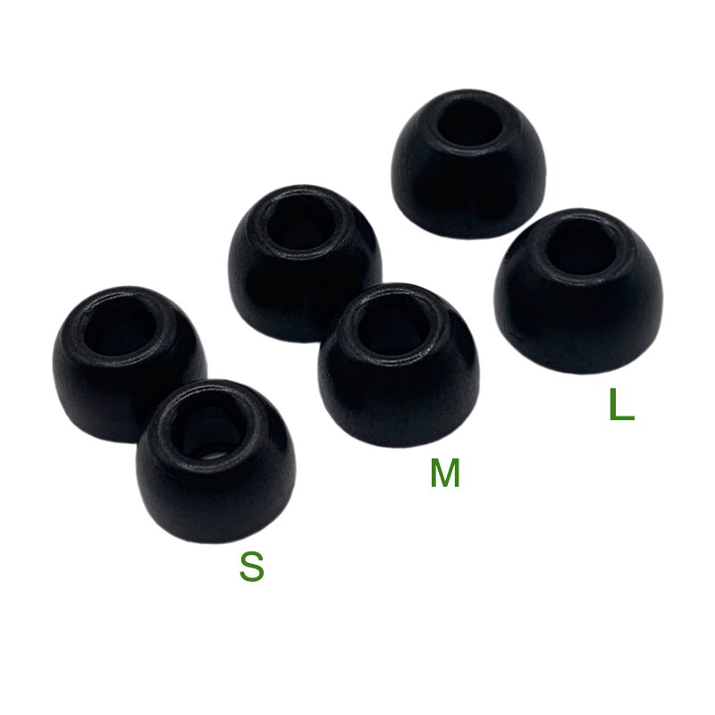 Oreillettes en mousse à mémoire de forme, 18 pièces/9 paires, 4.5mm, pour écouteurs sans fil Bluetooth TWS, manchon C antidérapant