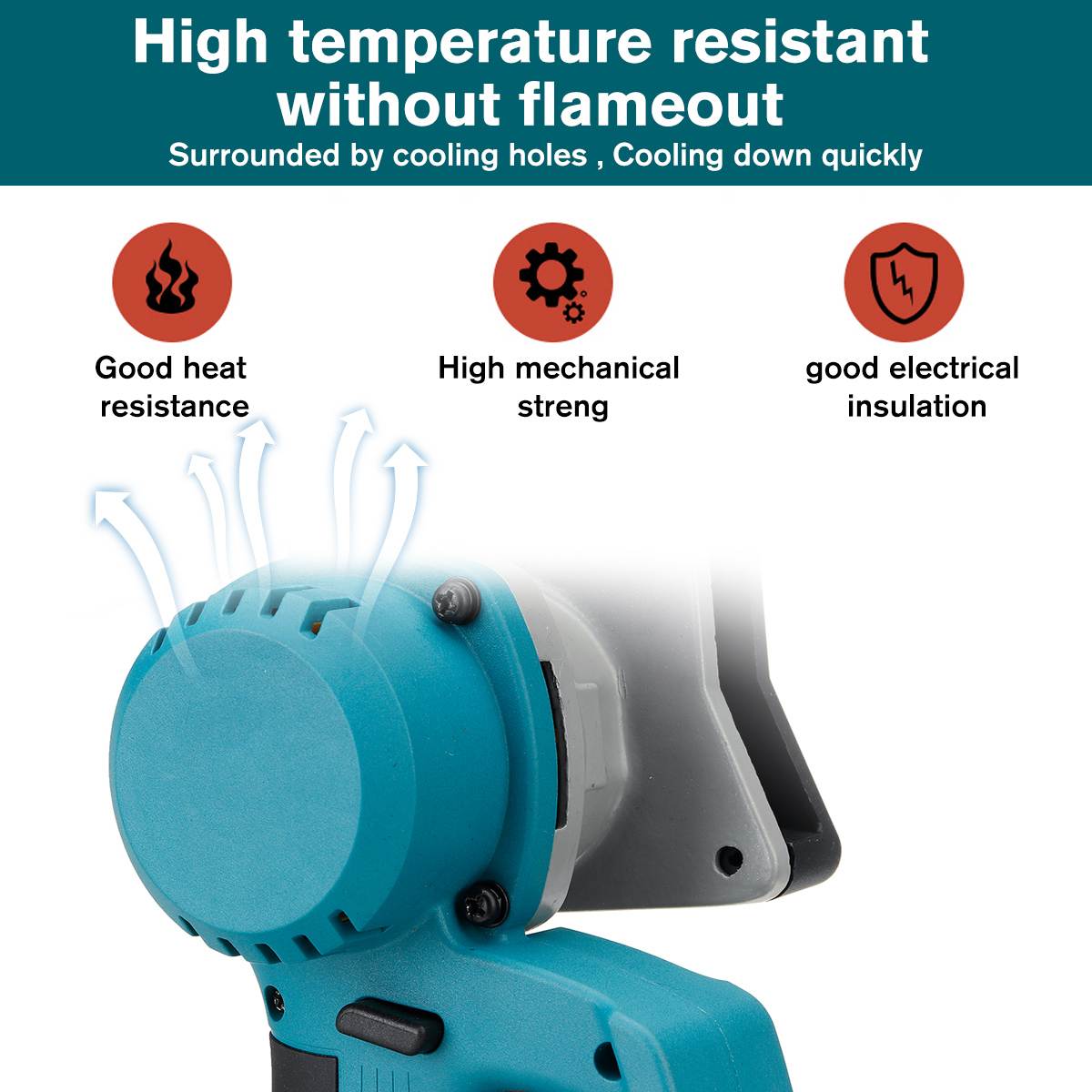 2800W 10 pollici 8 pollici elettrico sega a catena sega motore Brushless ricaricabile taglierina per legno attrezzo da giardino per batteria Makita 18V