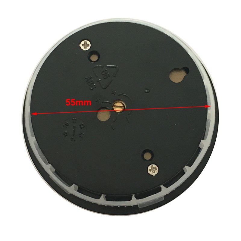 70mm Diameter Wall Hanging Barometer Outdoor Fishing Barometer 1060hPa Gold Color Round Dial Air Weather Station