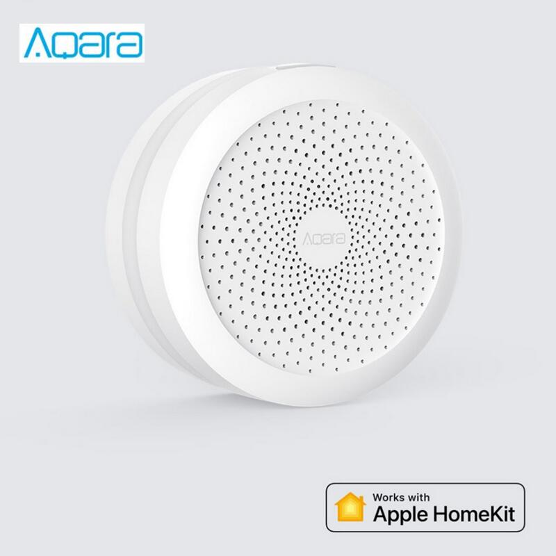Xiaomi Mijia Aqara Hub Mi Gateway with RGB Led night light Smart work with Apple Homekit Mi home App International Edition