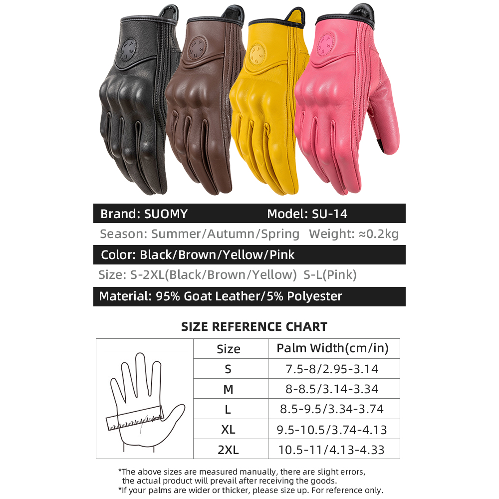 Retro Gelbe Leder Motorradhandschuhe Wasserdicht Touchscreen Racing Reiten Biker Handschuhe guantes Motocross Motorradausrüstung