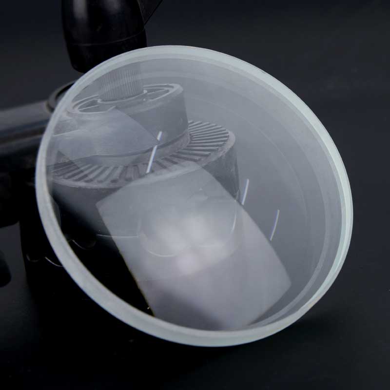 thumbnail image 2 of 10cm Diameter Optical Glass Double Concave Lens – Focal Length -30cm, 100mm Large Optics 2 of 3