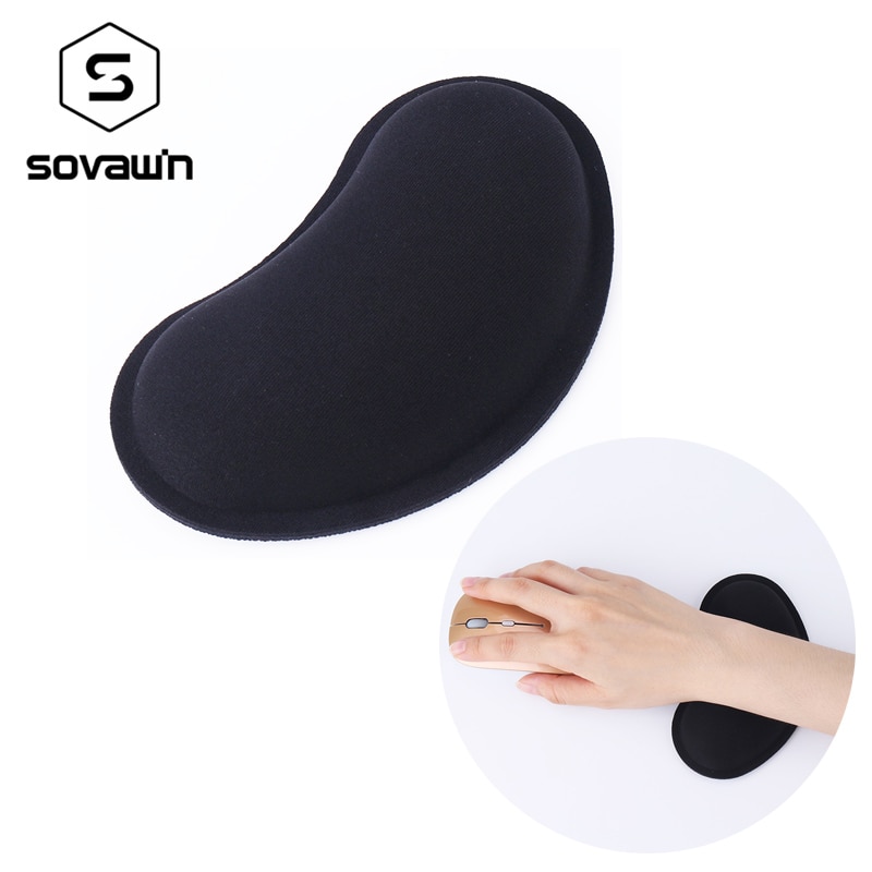Bauen-in Weichen Schwamm Maus Pad Ergonomische Anti-Schleudern matt Hand Handgelenk Spielen Gesunde Mousepad für Spiel PC Computer Laptop