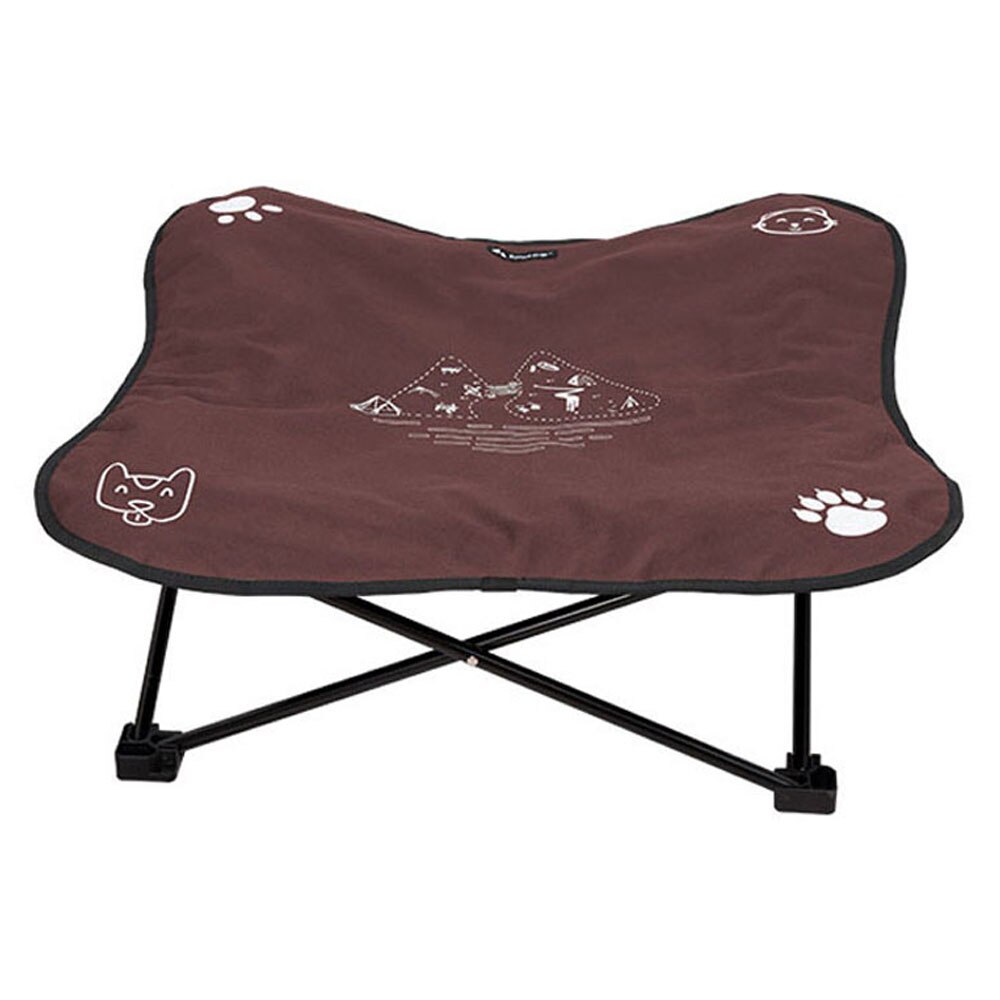 Lit pliant d&#39;extérieur pour chiens, couverture Portable pour chats, tapis de coussin pour animaux de compagnie, canapé pour petits et grands chiens, Camping, couchage avec sac de transport: Coffee