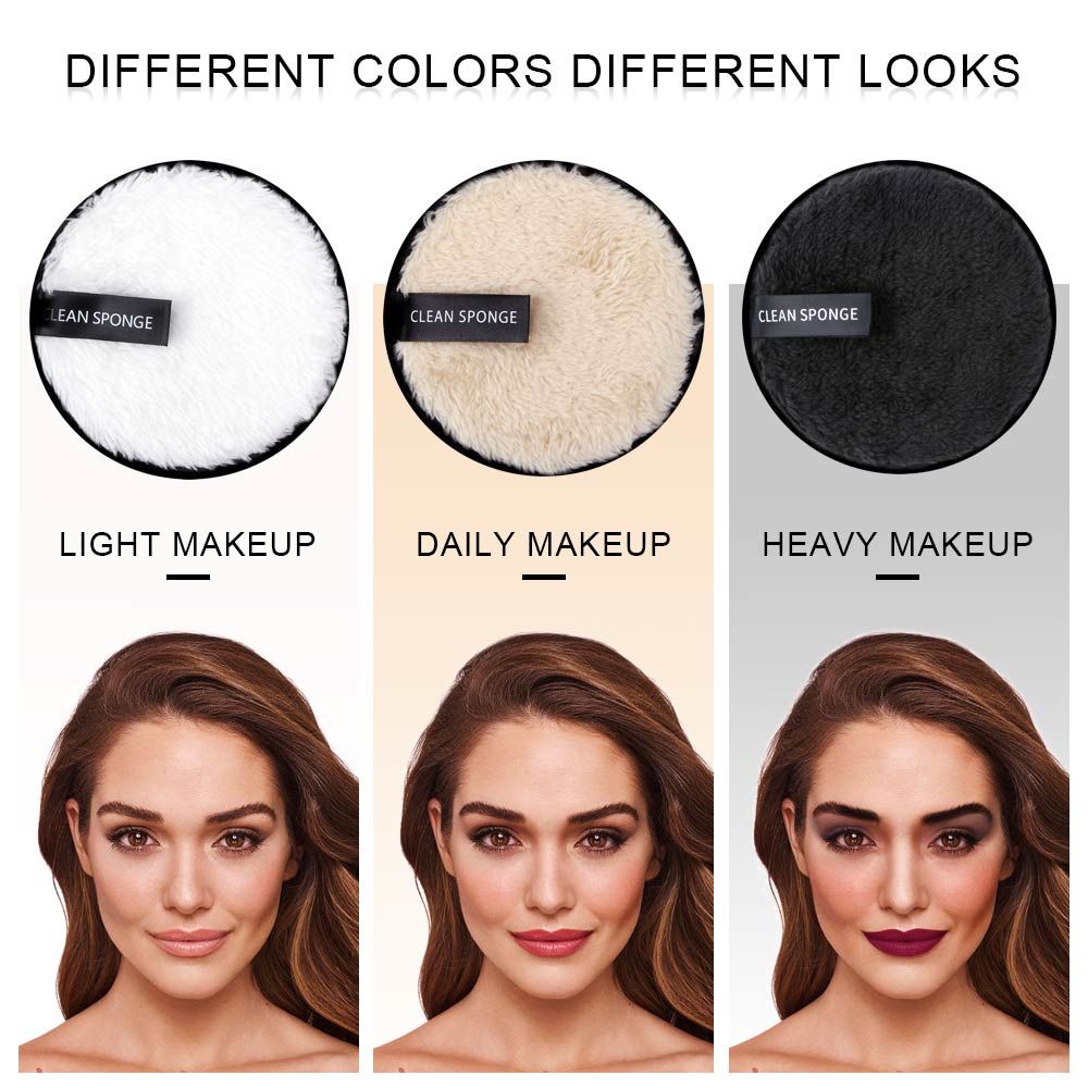 1pcs Reusable Makeup Remover Pads Cotton Wipes Microfiber Cleaning Cloth Washable Cotton Pad Face Cleaning Cosmetic Puff Tool