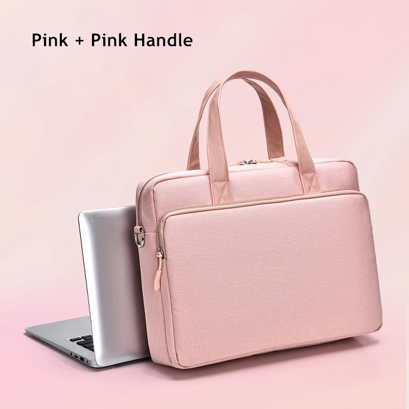 Stødsikker messenger laptop taske 14,15,16 tommer, håndtaske dokumentmappe mand dame skuldertaske til macbook notebook tablet pc taske